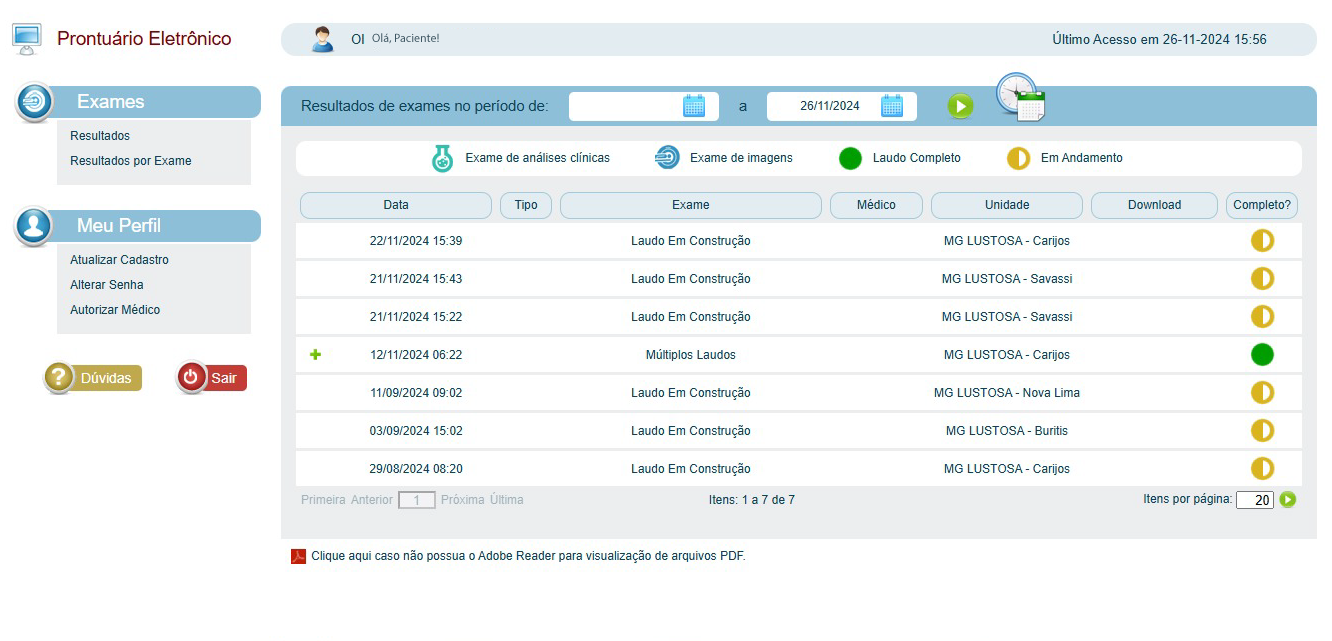 Resultados Lustosa